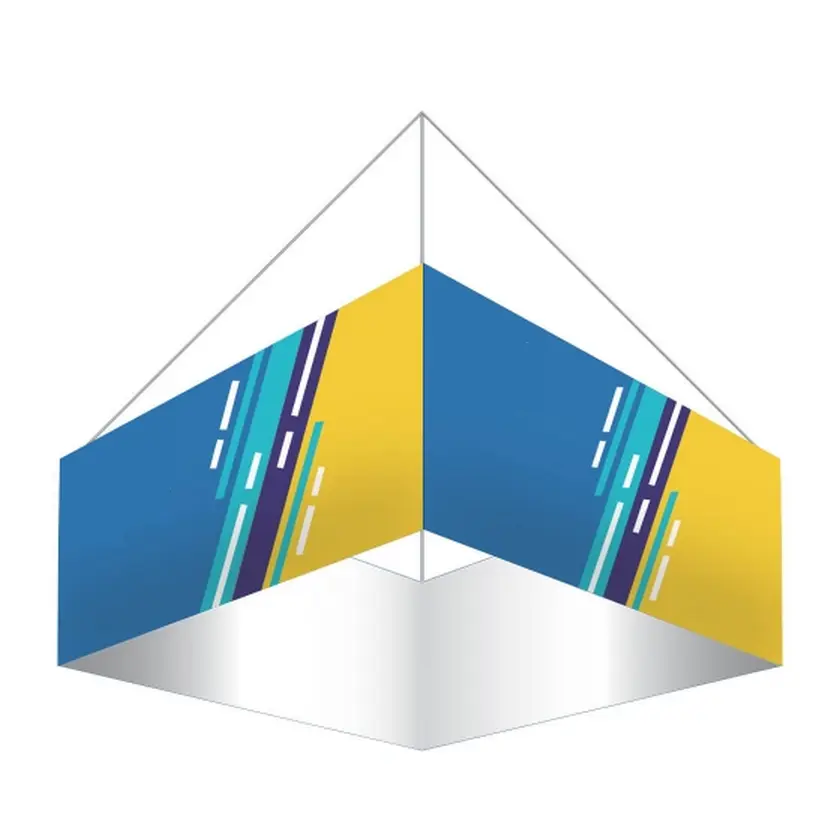 Шаршы төбелік ілулі баннер